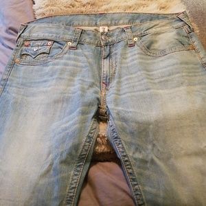 True Religion "World Tour" Slim Fade Size 42